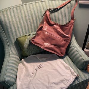 Dusty rose Hobo shoulder bag. Like new.